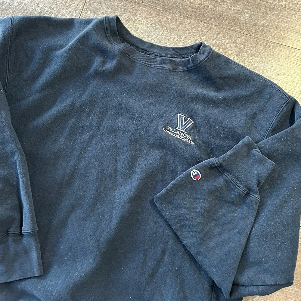 Vintage Villanova Wildcats Reverse Weave Champion Sweatshirt - XL Crewneck